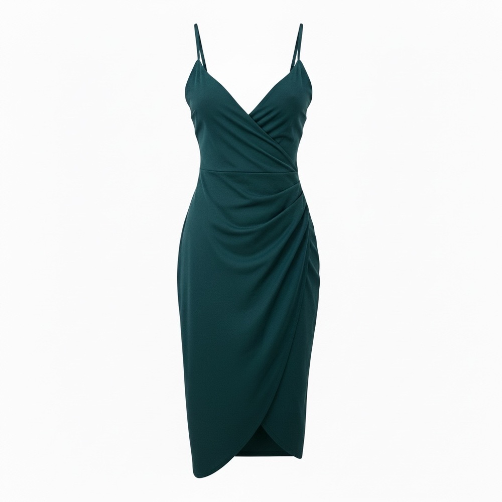 PrettyLittleThing Dress Hunter Green